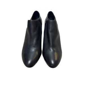 ANTONIO MELANI Butter soft  BLACK Leather bootie, size women's 9.5